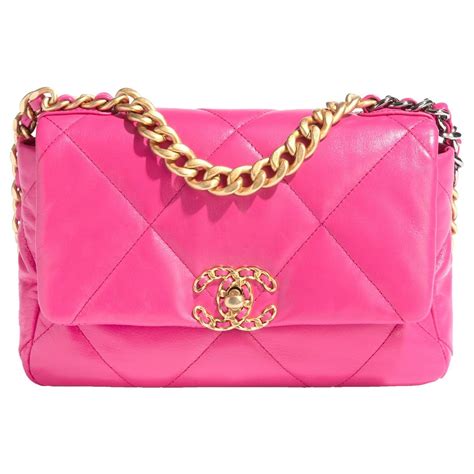 neon pink chanel bag|chanel pink bag 2021.